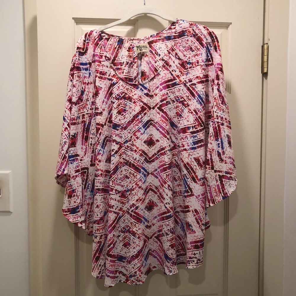 Show me Your MuMu Aztec tunic/top
